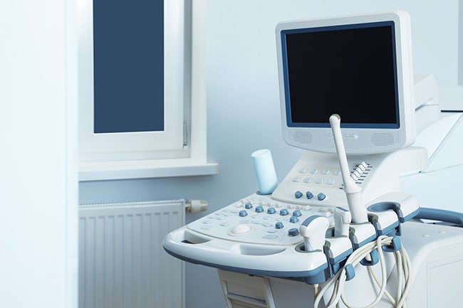 Image of One of the Types of Used Ultrasound Machines Omega Medical Solutions Can Provide